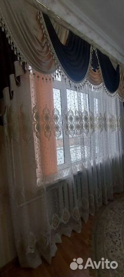 Тюль с ламбрекеном