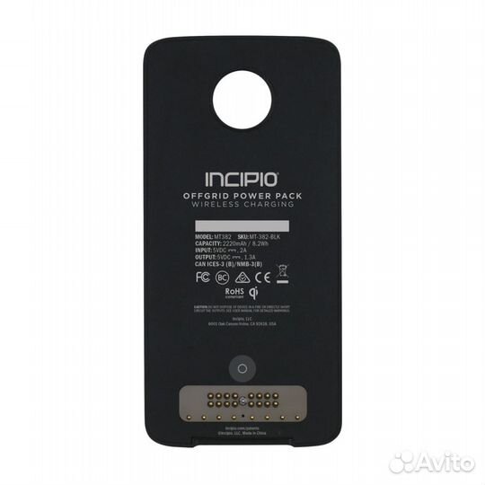 Аккумулятор Incipio Wireless для Moto Z Z2, Z3, Z4