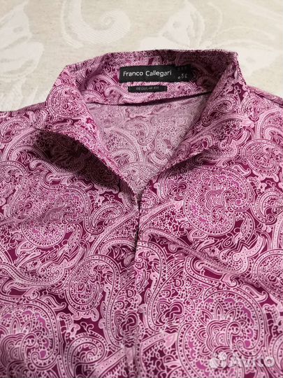 Блуза рубашка в стиле Etro хлопок