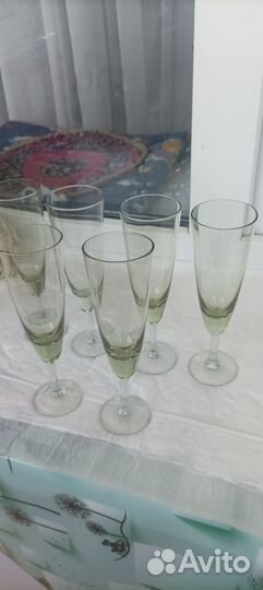 Фужеры СССР, цвет хамелеон