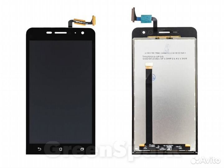 Дисплей для Asus Zenfone 5 Lite A502CG +тач черны