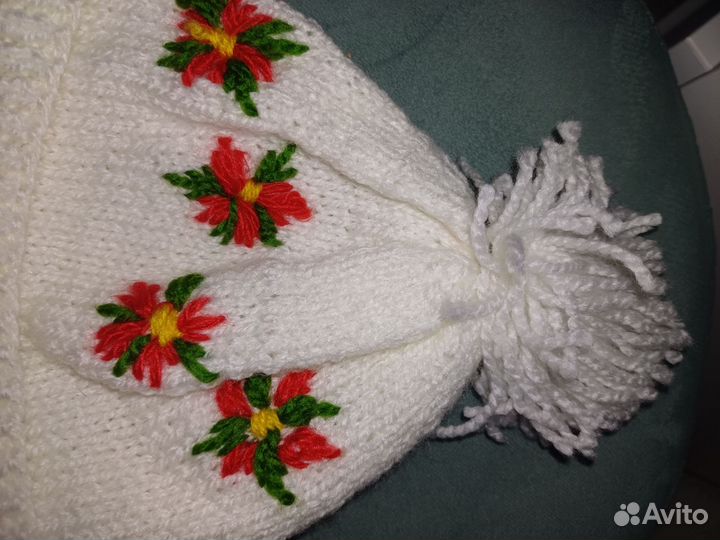 Шапка для девочки демисизон