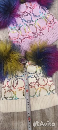 Шапки для двойняшек на годик