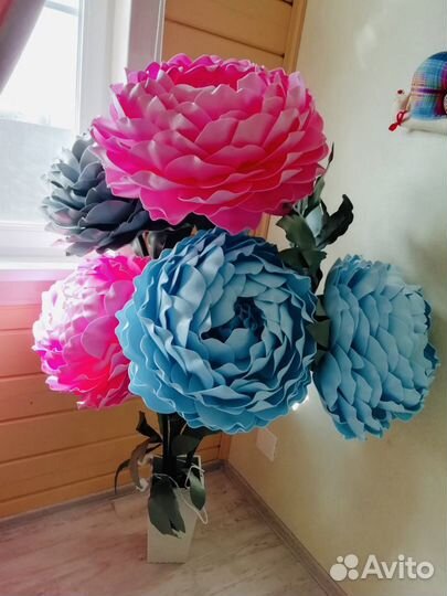 Светильник из цветов