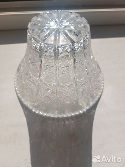 Хрустальная ваза гдр