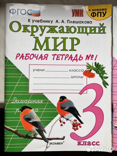 Рабочие тетради 3 класс