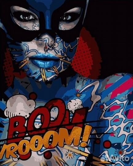 Картина по номерам новая