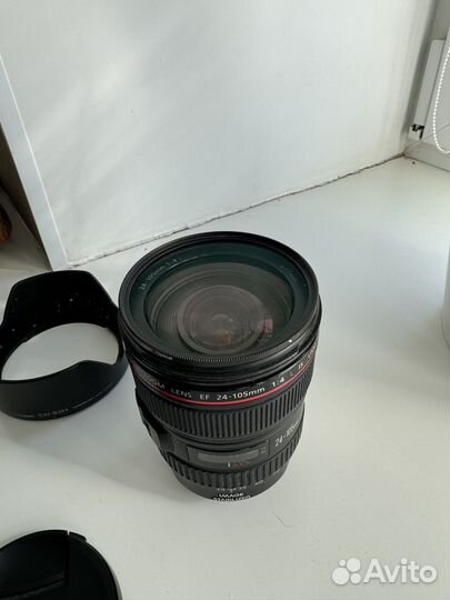 Объектив Canon Zoom Lens EF 24-105 1:4 L IS SUM