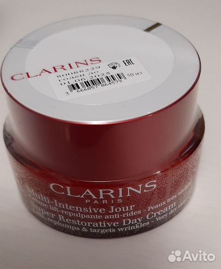 Clarins регенерирующий дневной крем для лица