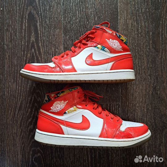 Кроссовки Nike Air Jordan 1 Mid SE Barcelona Sweat