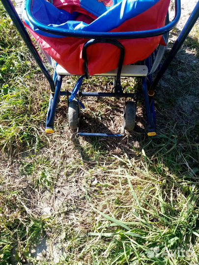 Детские санки с колесами