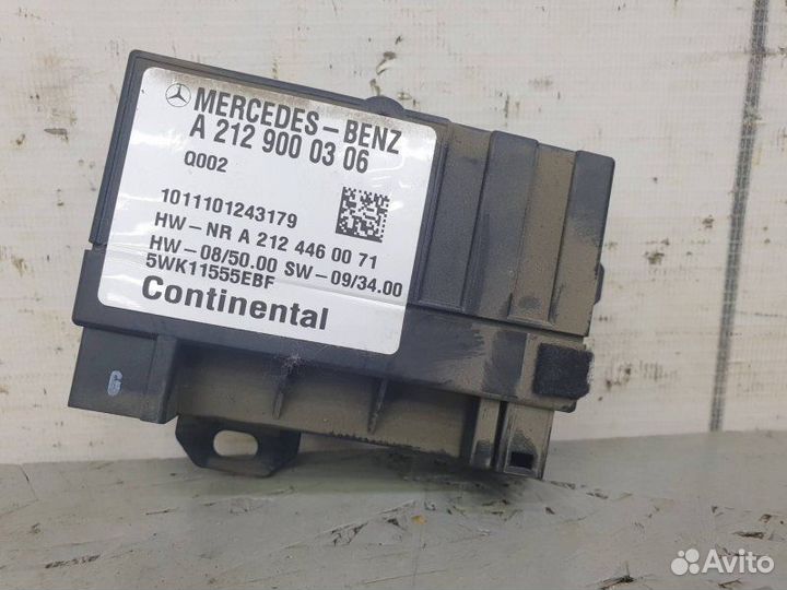 Блок управления топливным насосом Mercedes E-Class