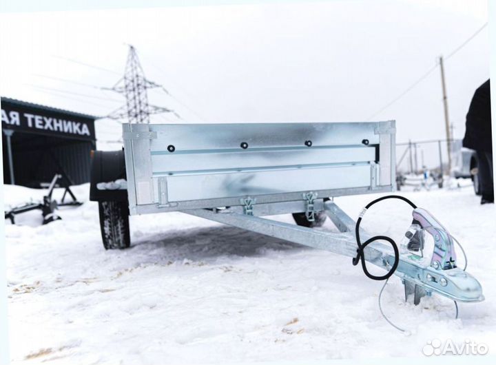 Прицеп легковой 2.2м на 1.3м Атлант усиленный