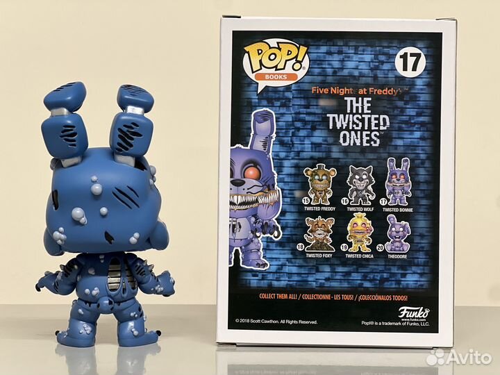 Фигурка Funko Pop Twisted Bonnie Five Nights AT Fr