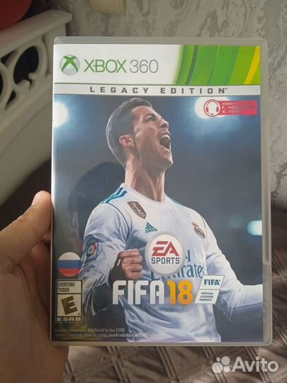 Игра Fifa 18 на xbox 360