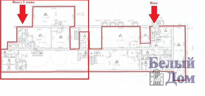 Сдам помещение свободного назначения, 260 м²