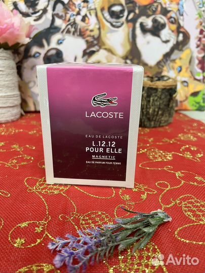 Духи lacoste женские