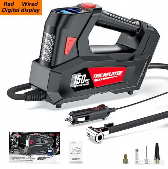 Автомобильный воздушный компрессор Carsun 120 Вт