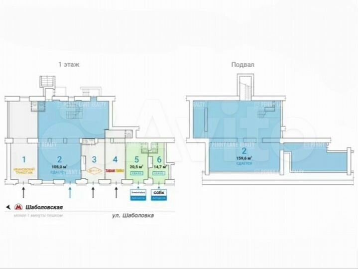 Продам торговое помещение, 265 м²