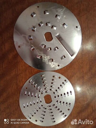 Насадки на терку, шинковку для овощей