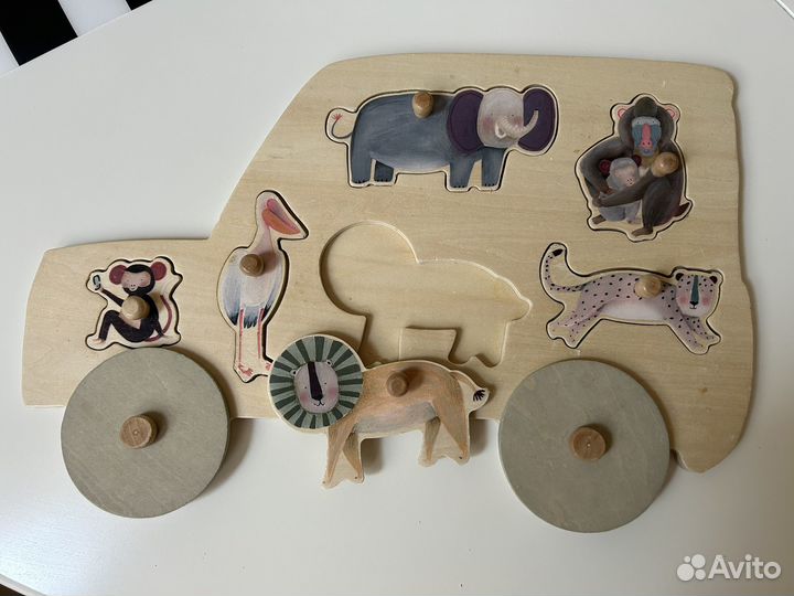 Пазл сафари от zara kids