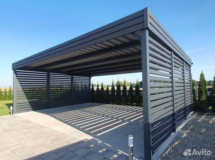 Навес под ключ