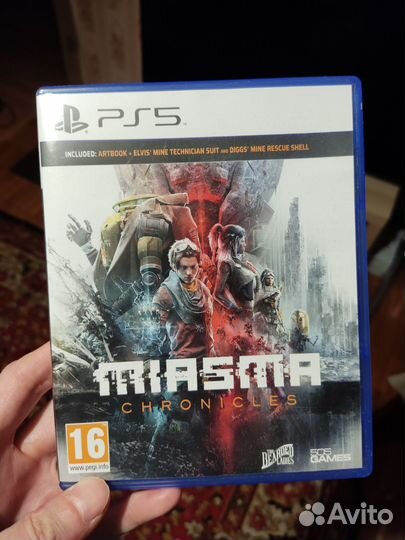Miasma chronicles ps5 диск бу