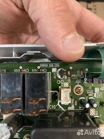 Панель управления микроволновки Panasonic