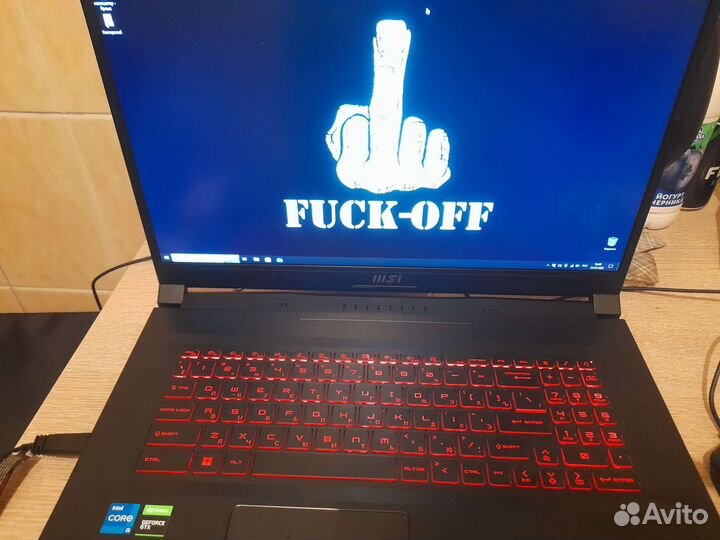 Игровой ноутбук msi katana