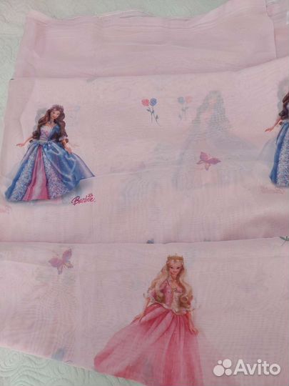 Тюль в детскую комнату д/девочки