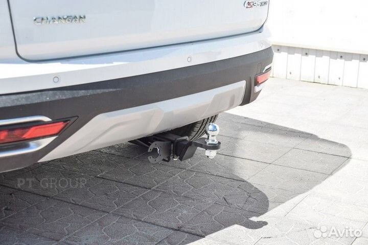 Фаркоп Changan CS35 Plus 2018- сьемный квадрат