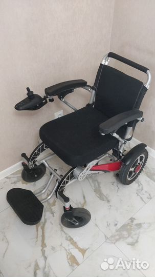 Складная электро коляска инвалидная
