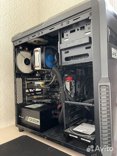 Мощный пк в сборе,на базе Intel core i7 6700