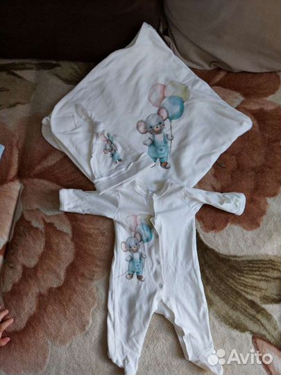 Конверт на выписку летний