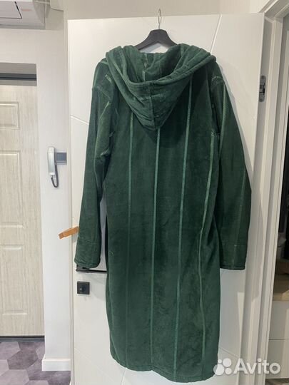 Халат банный махровый с капюшоном