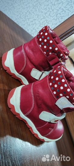 Сапоги зимние для девочки 23 р-р