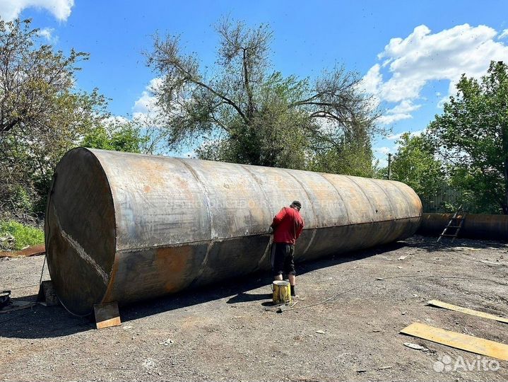 Резервуары горизонтальные