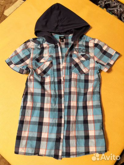 Рубашка с капюшоном