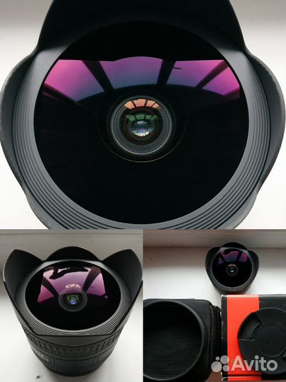 Обьектив Sigma 15mm f/2.8 EX DG Canon рыбий глаз