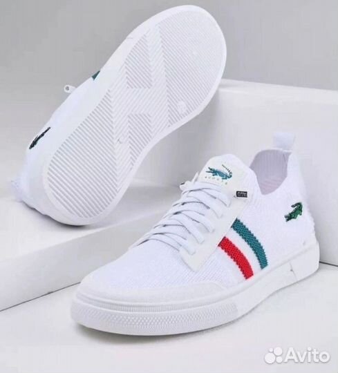 Женские кеды слипоны Lacoste