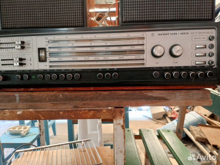 Радиоприемник усилитель элегия 102