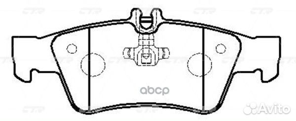 Колодки GK0040 CTR