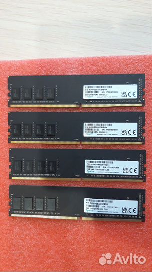 Новые Apacer DDR4 8G 3200Mhz