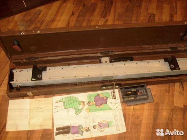 Машина ручная плосковязальная