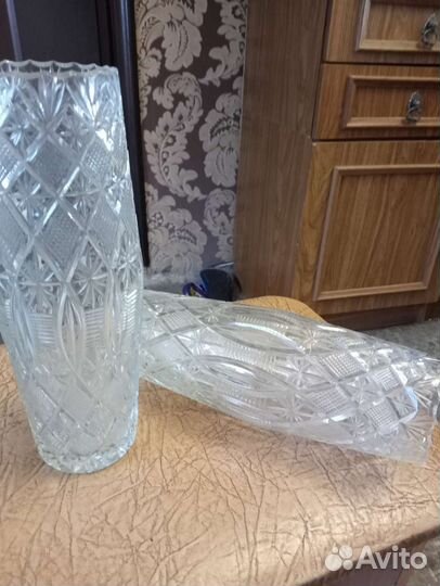 Ваза хрустальная СССР