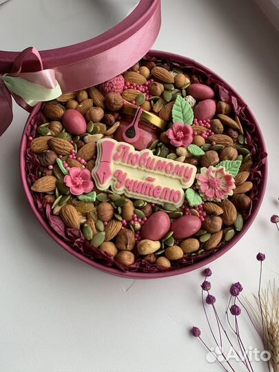 Съедобные ореховые букеты наборы 1 сентября