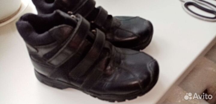 Ботиночки детские, кожаные демисезонные