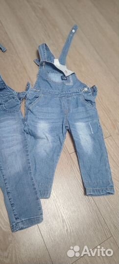 Джинсы на мальчика 86
