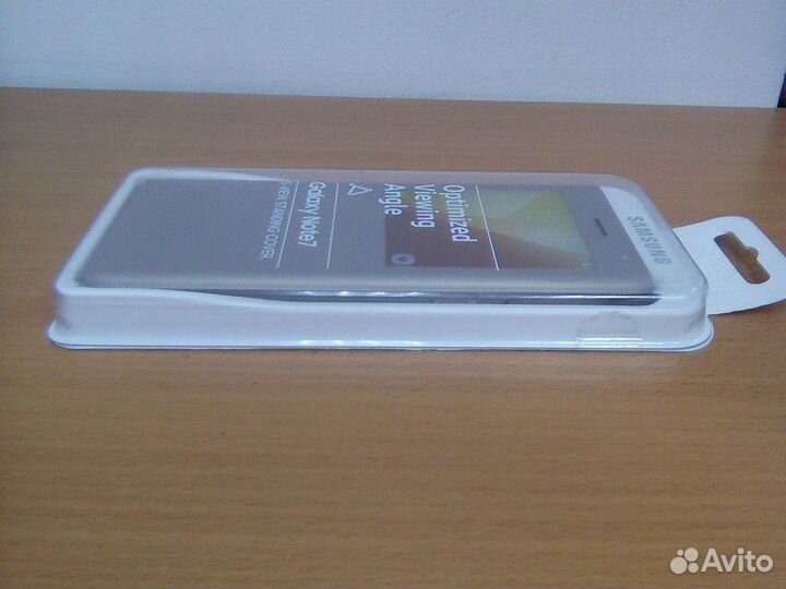 Чехол книжка с окошком для Samsung Galaxy Note7 (о