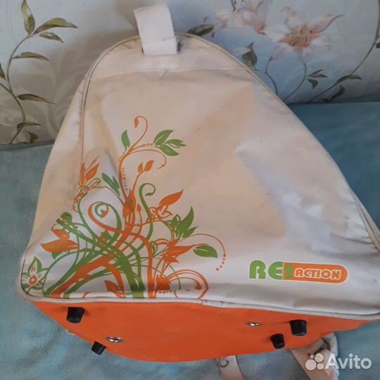 Роликовые коньки детские раздвижные(защита, шлем)